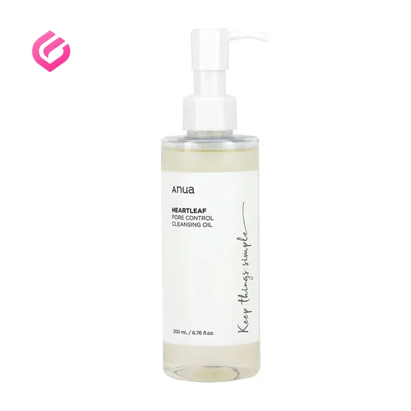 anua-hearleaf-cleansing-oil روغن پاک کننده و کنترل منافذ آنوا هارتلیف