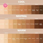 رنگ های کرم پودر مات شیگلم پوست چرب