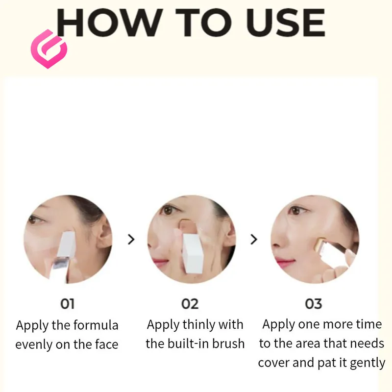 نحوه استفاده از کرم پودر الرول