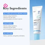 ترکیبات سرم ضدآفتاب کنترل منافذ مدیکیوب Zero Pore Moisture