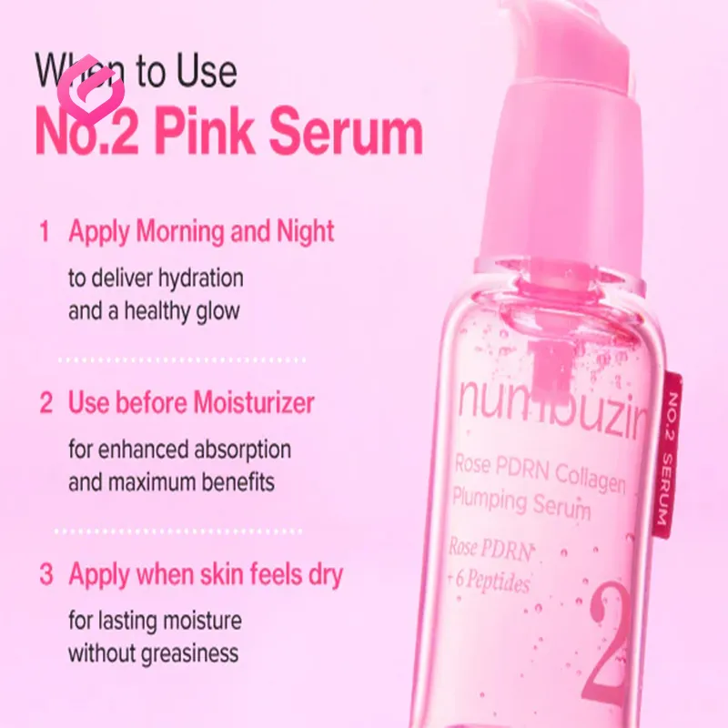 نحوه استفاده از سرم آبرسان و حجمدهنده نامبوزین شماره ۲ رز و کلاژن