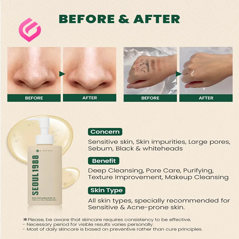 تاثیر استفاده از روغن پاککننده سئول 1988